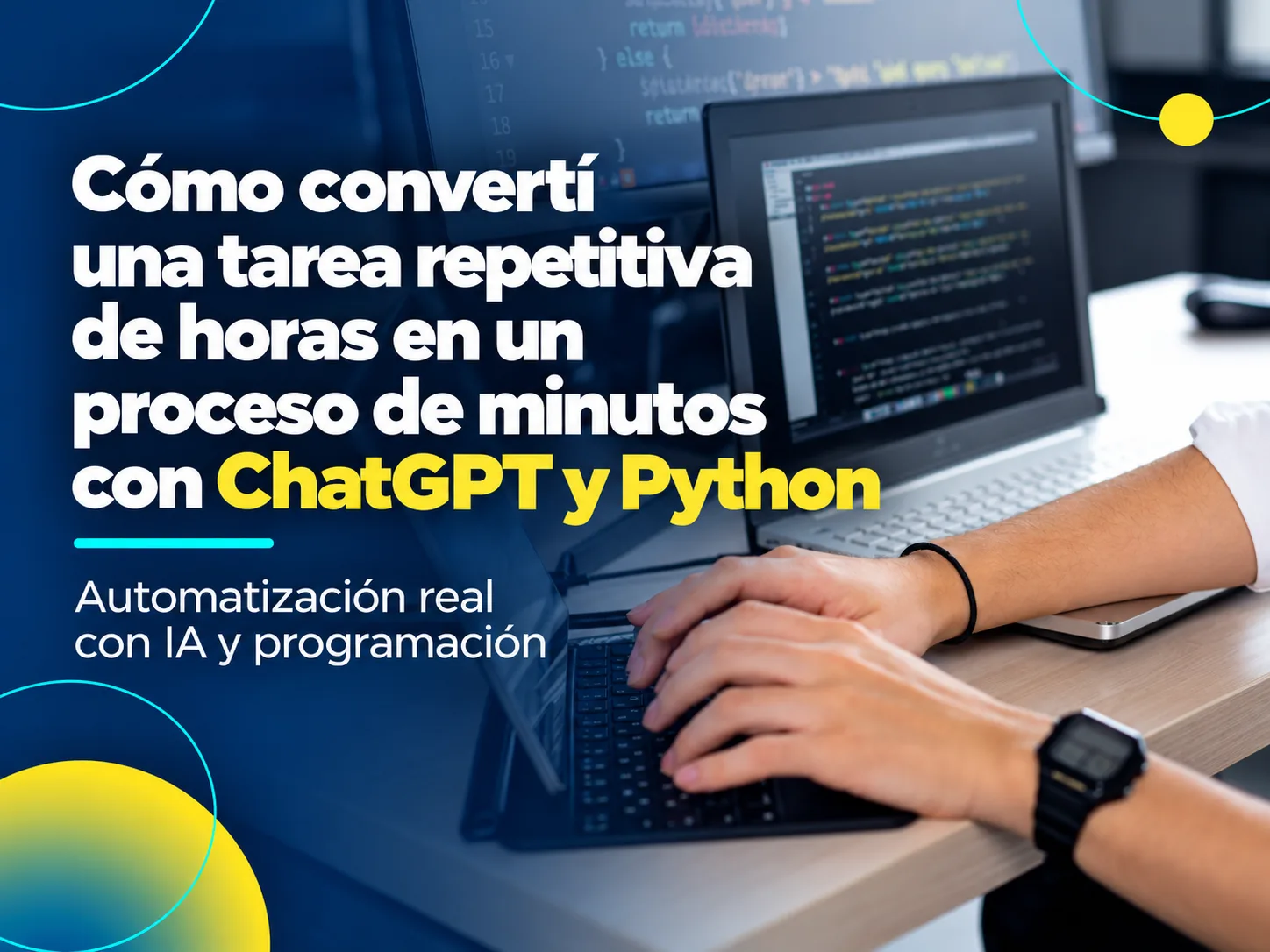 Cómo convertí una tarea repetitiva de horas en un proceso de minutos con ChatGPT y Python